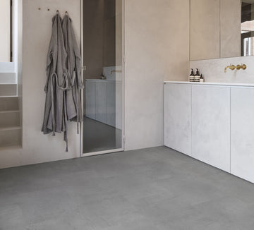 COREtec Essentials Tile Series Polished Concrete 95