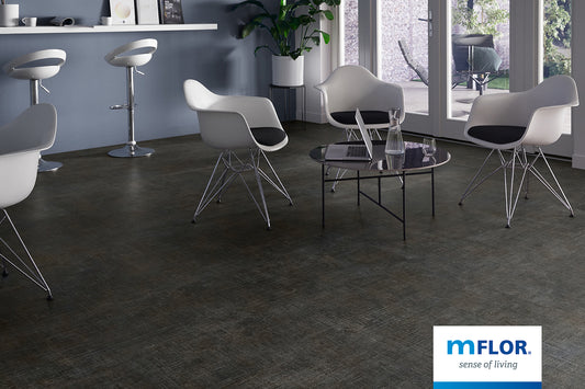 mFLOR - Abstract - 53121 - Chocolate Black - Frontal